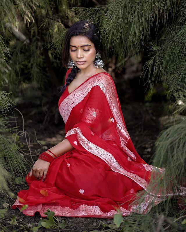 Picture of SALEM SILK SAREE WITH BLOUSE
